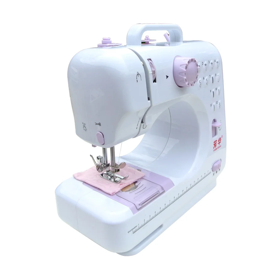 Ручная швейная машина 12 Stitchs портативная вязальная электрическая прижимная