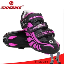 SIDEBIKE Women Road Cycling Shoes Outdoor Sports Bicycle Sneaker Self-Locking Bike Racing Athletic Zapatillas Ciclismo Bicicleta