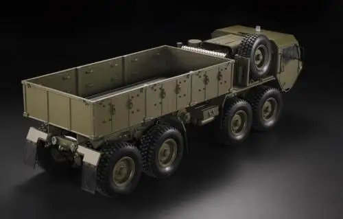 HG 1/12 RC военный грузовик США металлический 8*8 шасси Модель 2,4G радио Серводвигатель P801 без светильник и звук TH04720