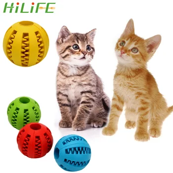 

HILIFE Dog Toy Interactive Rubber Ball 5cm Diameter Tooth Cleaning Balls Dog Chew Toy Pet Dog Cat Puppy Elasticity Teeth Ball