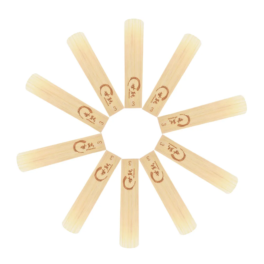 Elementary Eb Alto Saxophone Sax Reeds Strength 2.0 for Beginners, 10pcs/ Boxin Parts