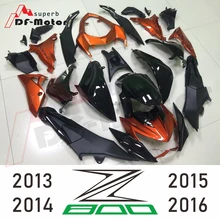 Наборы для тела Kawasaki Z800 2013- Черный orange наборы для тела Kawasaki Z800 Обтекатели для Кавасаки Z800 2013