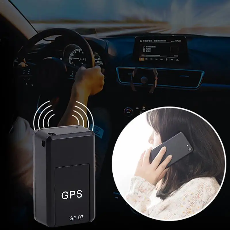 Высокое качество Мини Автомобильный gps трекер локатор Адсорбция запись анти-Потеря устройства Голосовое управление может записывать Gf07