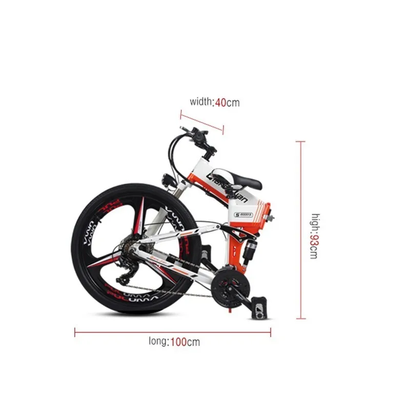 Discount Powerful New 26 Inch Mountain Bike / Electric Bike / Electric Motorcycle Electric Bicycle Battery / Double 2