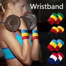 Новые спортивные эластичные удлиненные запонки для баскетбола, тенниса, бадминтона, защита от пота, полотенце, защита для запястья, унисекс