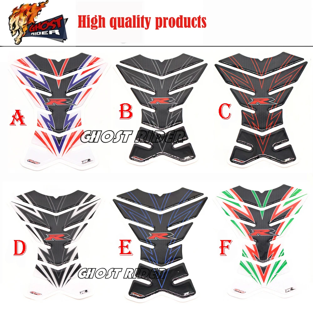 

for Suzuki GSXR 600 750 Hayabusa GSR750 GSR600 GSF 3DUnivers Motorcycle Tank Pad Protector Sticker Motocross Racing Tankpad Case