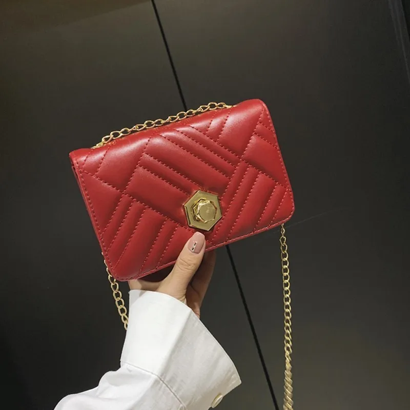 

Luxury Handbags Women Bags Designer Chain Bag Woman Messenger Bags Vintage Small Crossbody Bags Girl 2019 Bolsa Feminina OC442