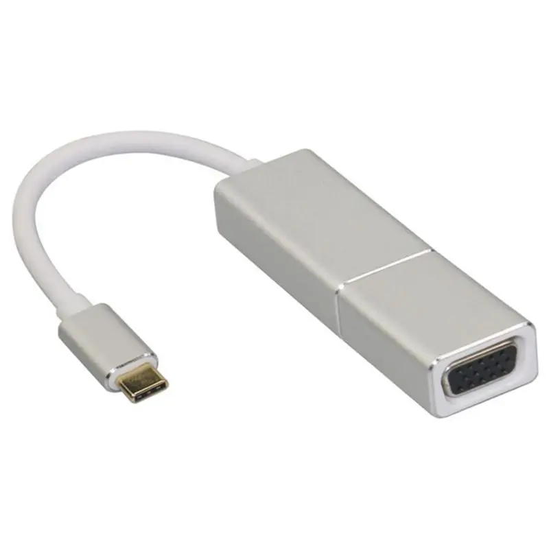 

Usb C To Mini Displayport(Mini Dp) Vga Adapters, 3-In-1 Usb3.1 Type C To Displayport 4K 60Hz Cable,Displayport To Vga 1080P Co