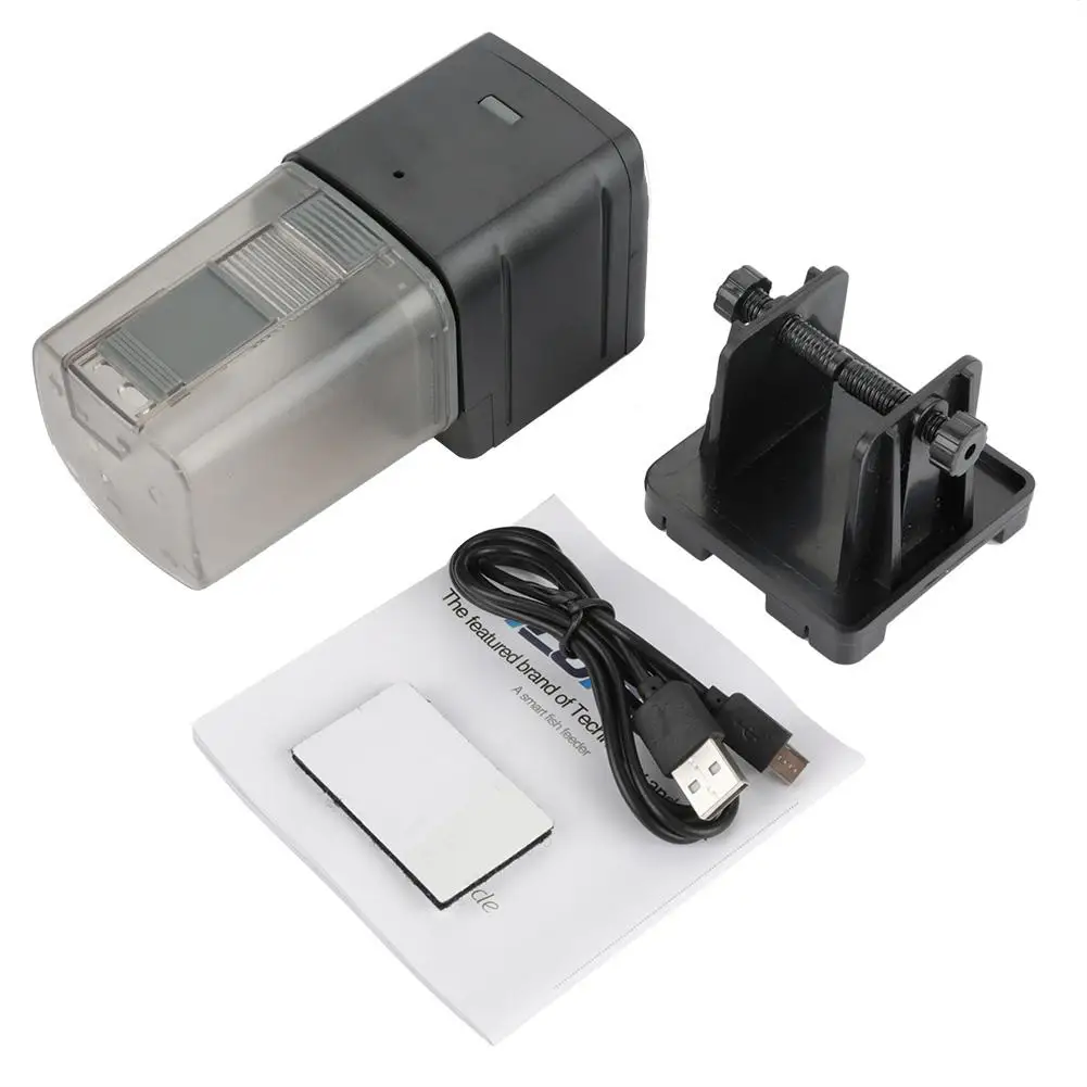 

WiFi Wireless Remote Intelligent Control Fish Tank Feeding Machine Aquarium Feeder Fishcare Tools