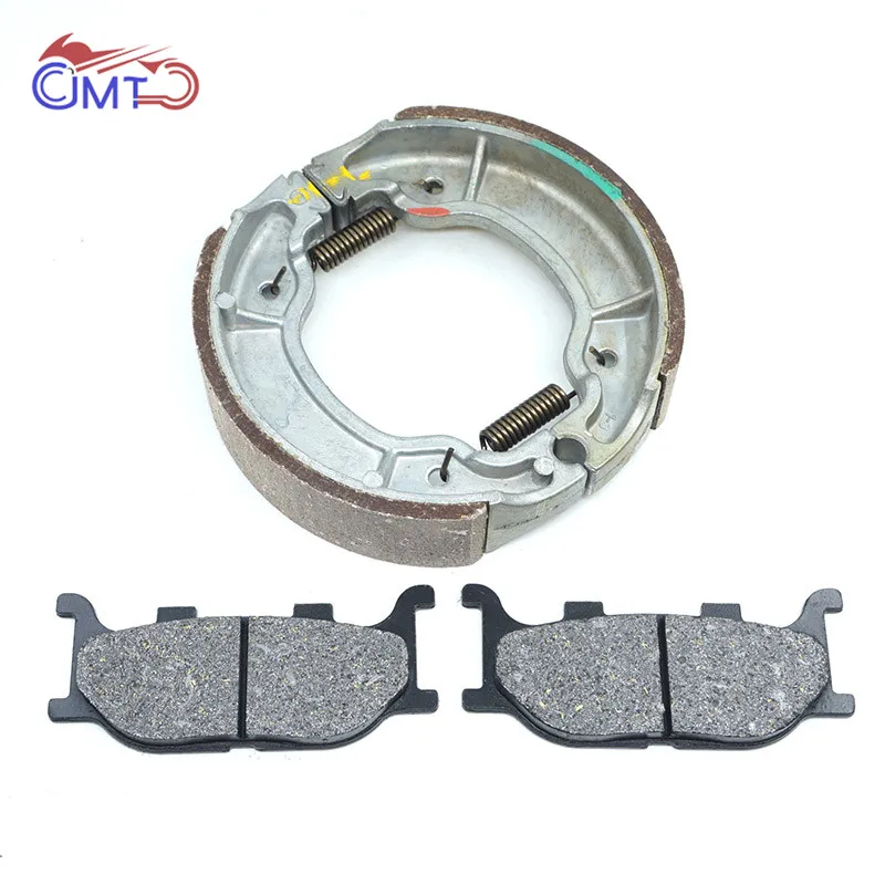 

For Yamaha XV125 Virago 96-00 XVS125 Dragstar 00-04 XV250 V Star 08-15 17-18 Virago 250 94-07 Front Brake Pads Rear Brake Shoe