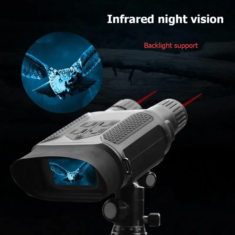 USB AV/التلفزيون الأشعة تحت الحمراء للرؤية الليلية صور فيديو 3X مزدوجة عدسة تليسكوب مزود بمنظار ثنائي دعم 32 GB بطاقة الذاكرة مناظير