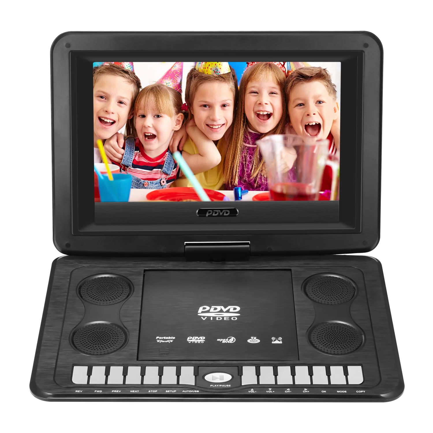 

10 Inch DVD Player Double Speaker 270 Degrees Swivel Screen Portable Mobile DVD Player Digital Multimedia Player