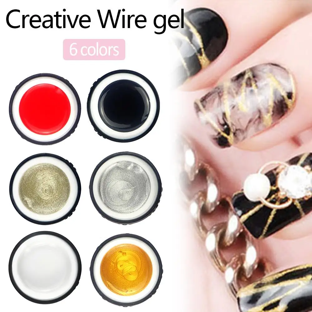 

Nail Phototherapy Glue Brushed Plastic Silk Painted Innovative Spider Glue 10g DIY Multi-function Nail Tool