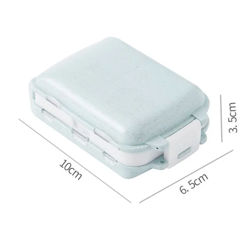 Portable Mini Pill Container Plastic Container Medicine Pill Holder Cute pillendoosje For Patient Candy Vitamin Pill Storage