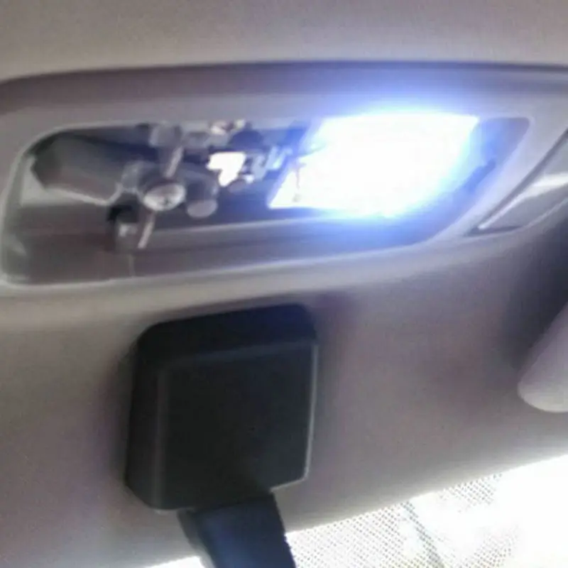 Светодиодный Фонари на крышу автомобиля COB 48SMD T10 12 В 4 Вт автомобильный купольный