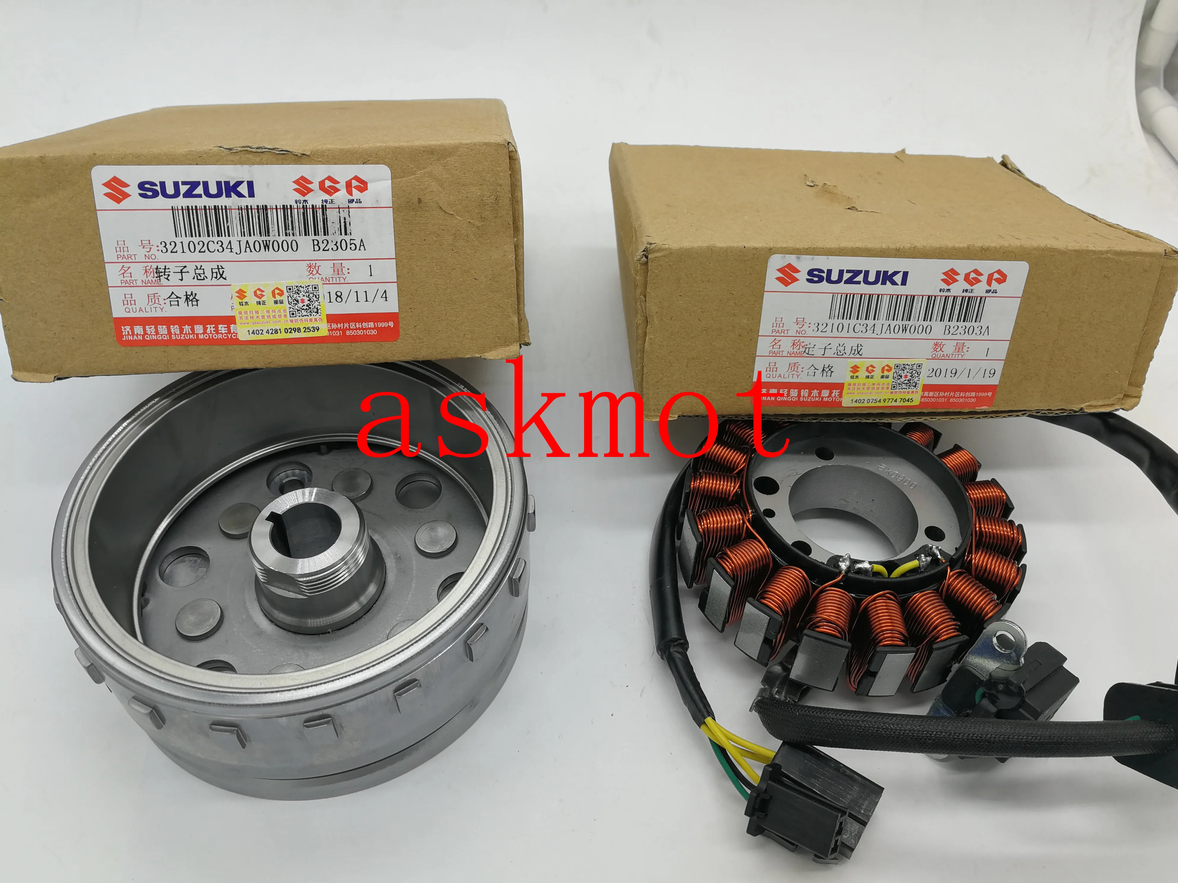 ASKMOT For Suzuki Gixxer155 GSX150F Street Cars Motorcycle Sports CarMotorcycle parts STATOR ASSY MAGNETO | Автомобили и