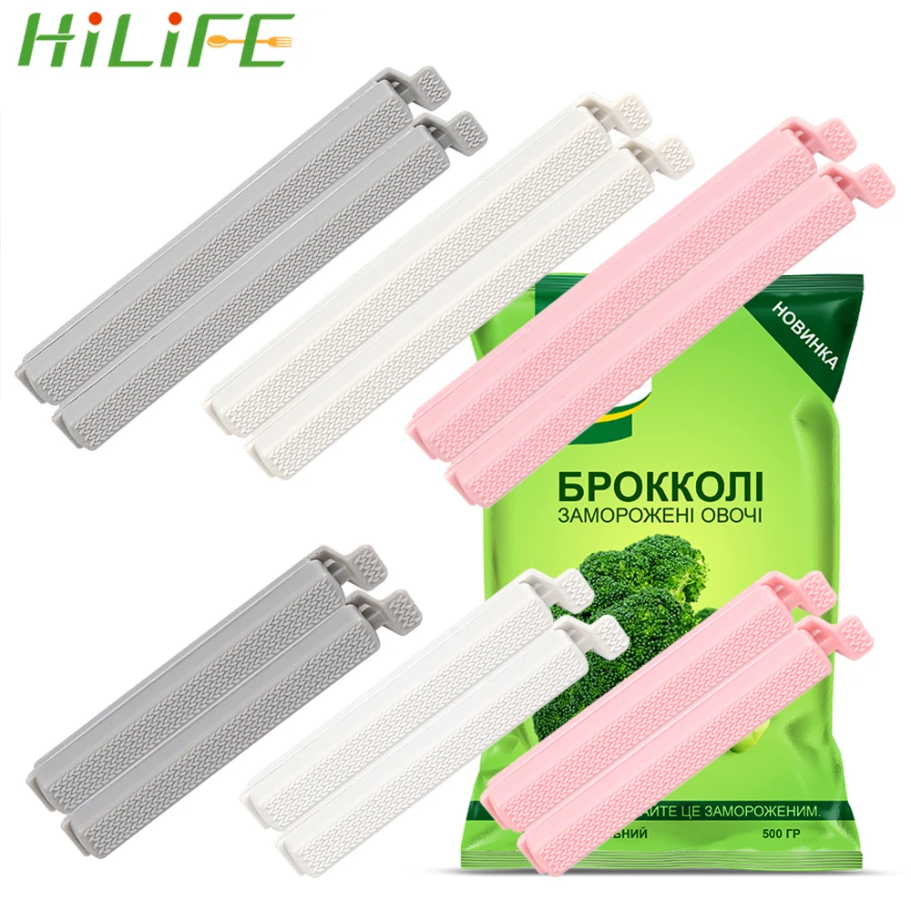 Набор кухонной утвари HILIFE 2 шт./компл. пластиковые вакуумные зажимы для закусок