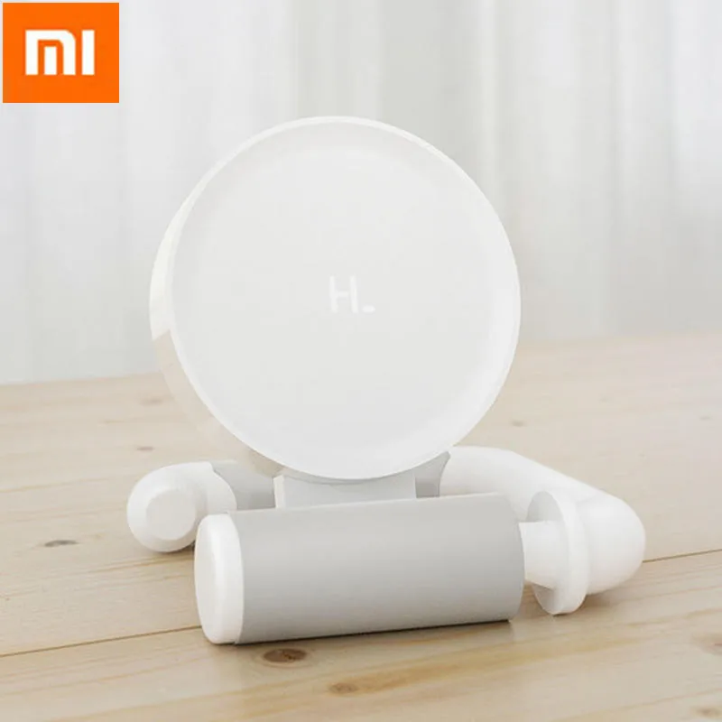 

XIAOMI Happy Life 3Pcs/set Home Mop Hooks Wall Sticker Hanger PC Plastic for Bathroom House Decor Smart Storage