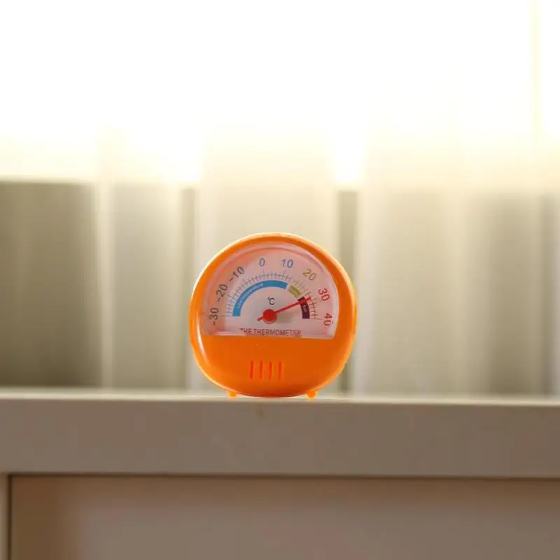

Fridge Thermometer Pointer Dial Refrigerator Freezer Temperature Mini LCD Digital Bell-shaped Scale Thermometer Hygrometer