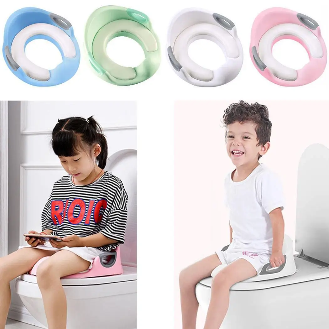Новая детская подушка для унитаза для ванной комнаты, тренерское кольцо для малышей, тренировочное сиденье для горшка