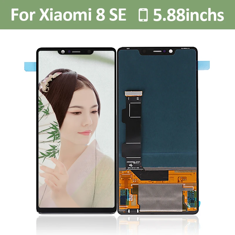 5 шт./лот для Xiaomi Mi 8 SE ЖК-экран с сенсорным дигитайзером дисплей экраном в сборе