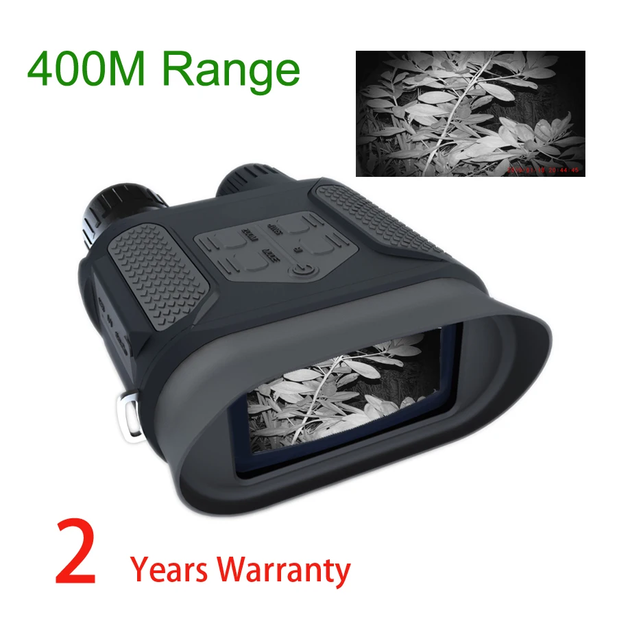 Binóculos com Vídeo e Imagem Riflescope para a Caça Wg400b Nv400b Gama 400 m ir Night Vision Goggles Noite nv nv Caçador