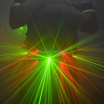 

WYY Party dance stage light costumes green laser belts red laser beams laser men projector robot men wear dj dress show disco ds