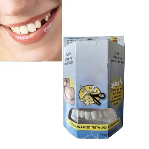 Временный набор для ремонта зубов исправление сломанных зубов и заполнение зазоров ремонт зубов