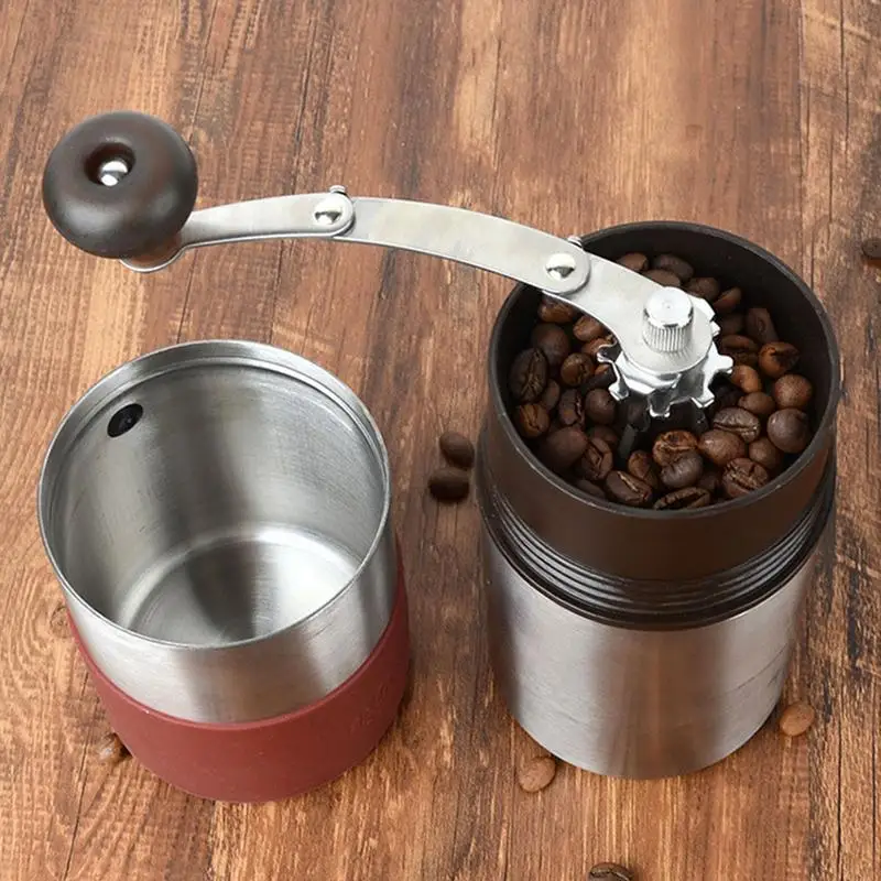 Чем заменить кофемолку в домашних условиях Купить Руки сгибать Кофе Maker Integrated Нержавеющая сталь дома в зернах мясору