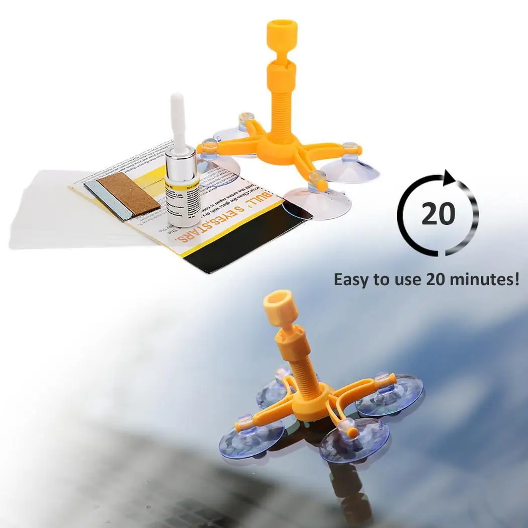 

Auto Windshield Repair Kits Car Window Repair Tools Glass Scratch Windscreen Crack Restore Window Screen Polishing Car Styling