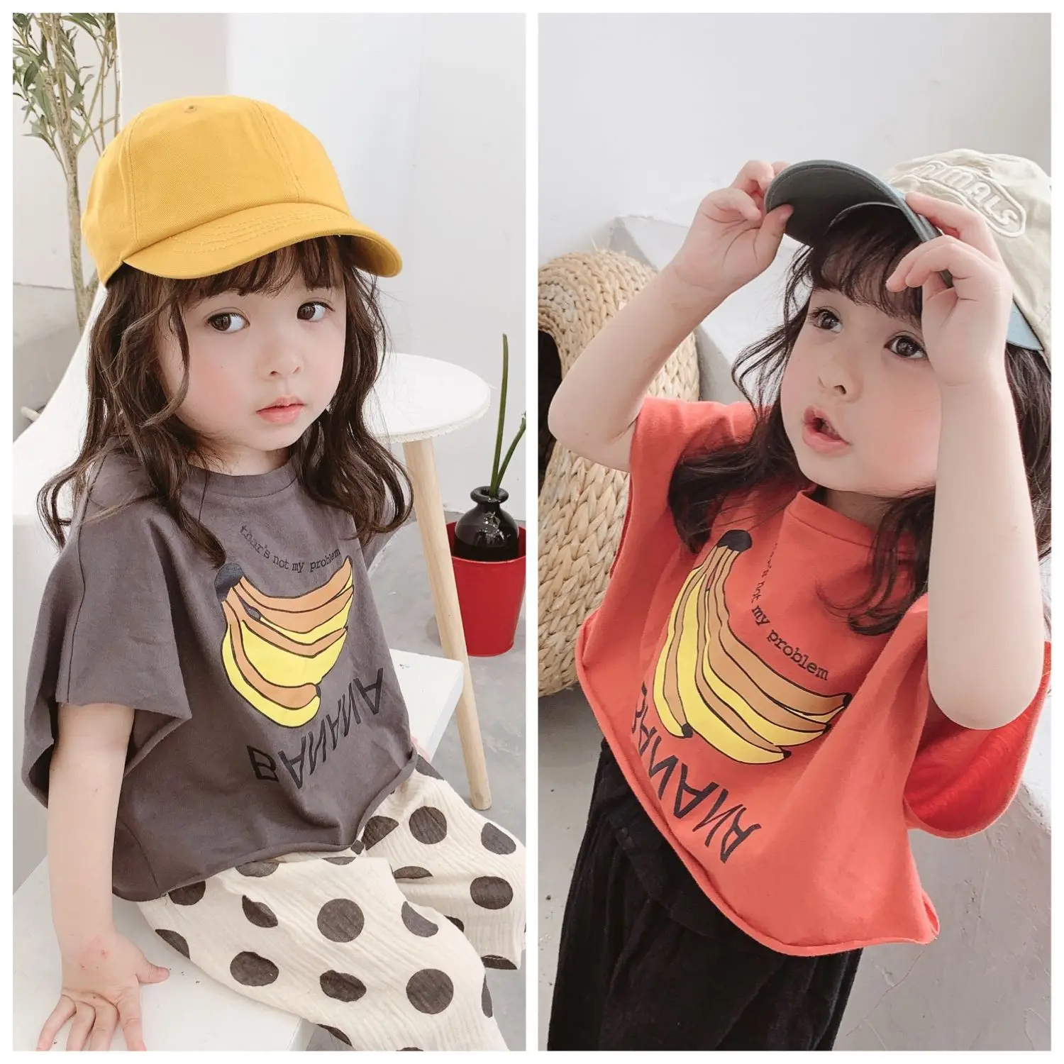 

New Girl Bat Sleeve T-shirt For Children In Summer Baby Girl Clothes Boys Short Sleeve T Shirts Girls T Shirt