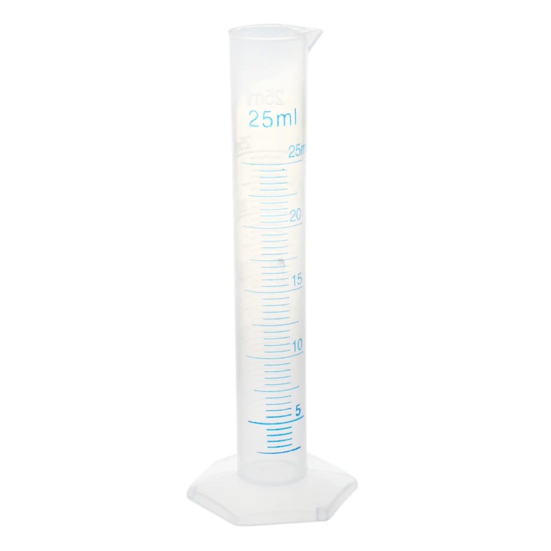 

25ml Transparent Plastic Graduated Cylinder