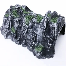 17,8 см Пластиковый трек поезд Рокери железнодорожный туннель имитация пещеры набор декораций игрушка