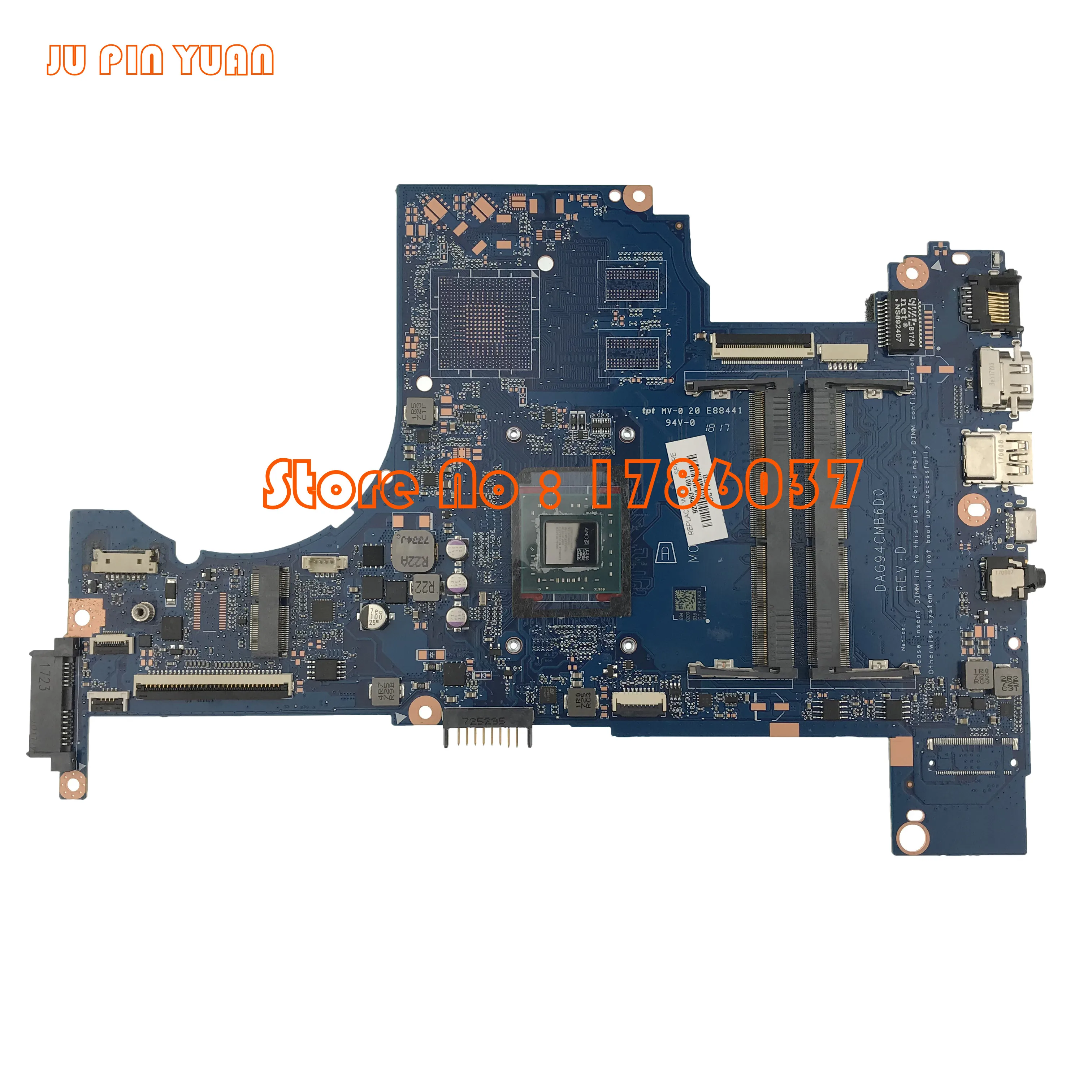 جو دبوس يوان 926283-601 926283-001 DAG94CMB6D0 اللوحة ل جناح HP 15-CD 15Z-CD اللوحة المحمول A9-9420