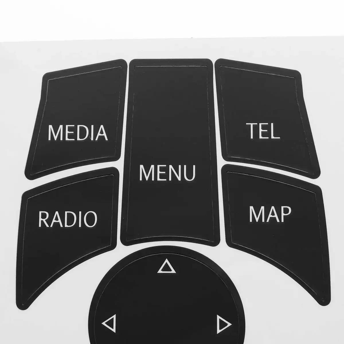 1 компл. Авто iDrive Ремкомплект Замена управление наклейки Fix выцветшие уродливые пуговицы для BMW 3 серии и 5
