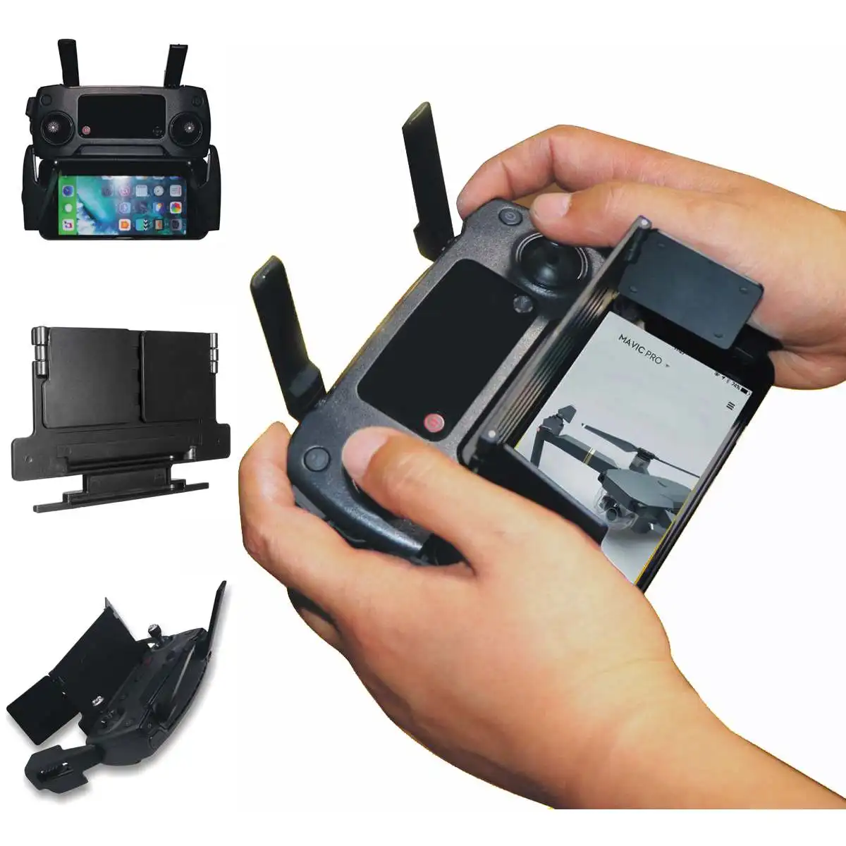 

KINCO 1 pcs Phone Monitor Hood Sunshade Sun Cover for DJI Spark Mavic Pro Drone RC Remote 180 Degree Foldable Sun Hood Case