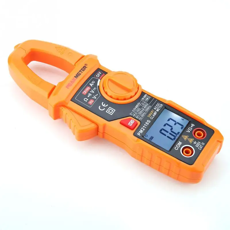 PEAKMETER PM2118S портативный цифровой измеритель напряжения переменного/постоянного