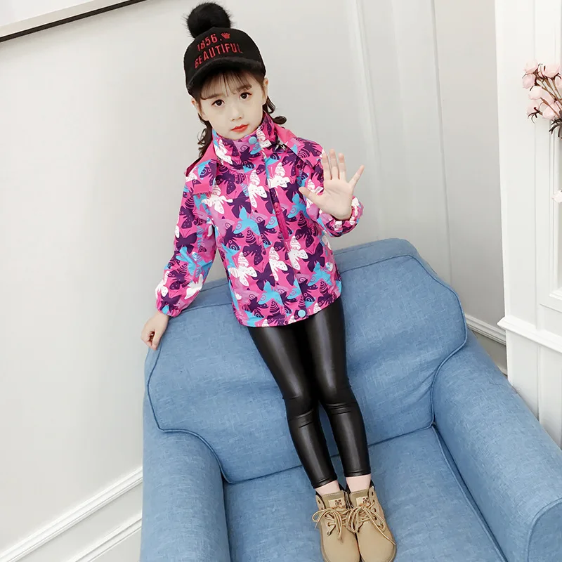 

Children's Garment Autumn Winter Girls Loose Coat New Pattern Removable Three-in-one Increase Thickening Clothes