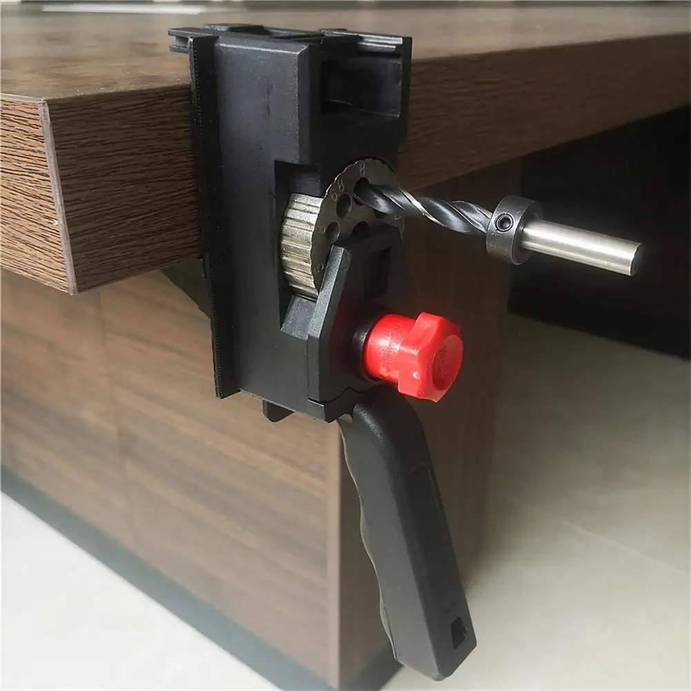 

10 Holes DIY Woodworking 3-12mm Drill Punch Positioning Limit Ring Set Guide Puncher Woodworking Tools Durable Accessories