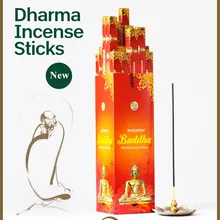 200 шт. Индия природа Dharma ладан палка Премиум много аромата сандалового дерева Арома выносливость палочка для ароматерапии коробка