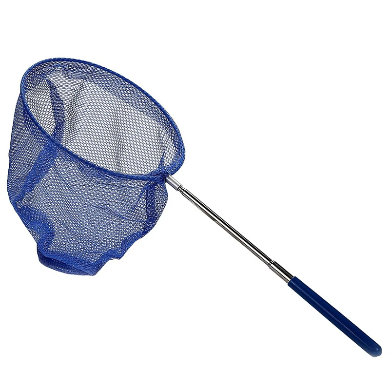 

Outdoor Catching Catching Butterfly Net Fishing Net Bag Stainless Steel Telescopic Fishing Net Tool Outdoor Telescopic Portabl