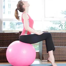 Новинка 65 см Фитнес мяч для йоги 5 цветов утилита анти-скольжение баланс Пилатес мячи для йоги спорт фитбол доказательство тренажерный зал фитнес