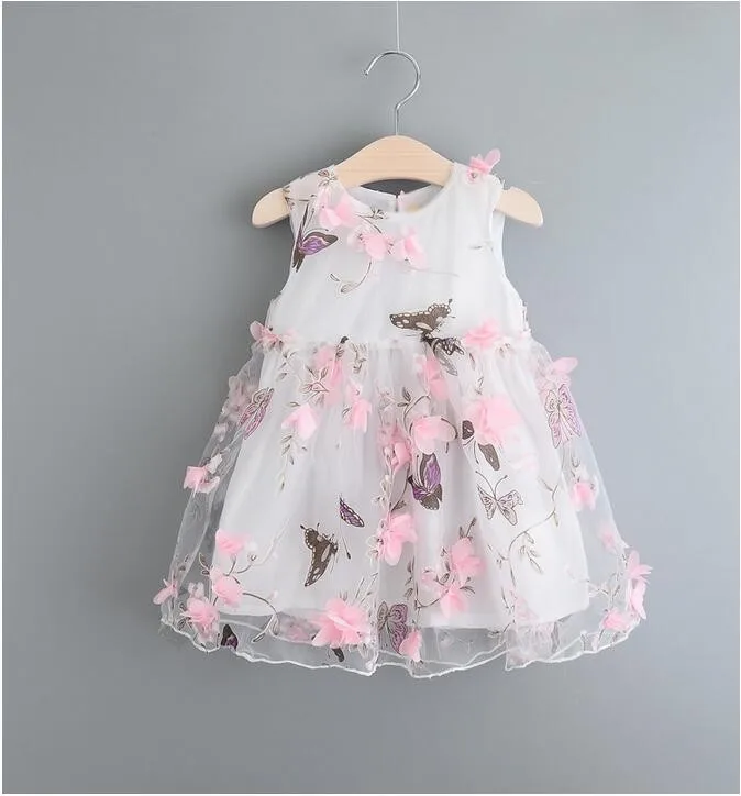 Летнее платье с цветочным рисунком для девочек; модное фатиновое платье на свадьбу для малышей; Детские платья для дня рождения; Одежда для девочек; Детский костюм