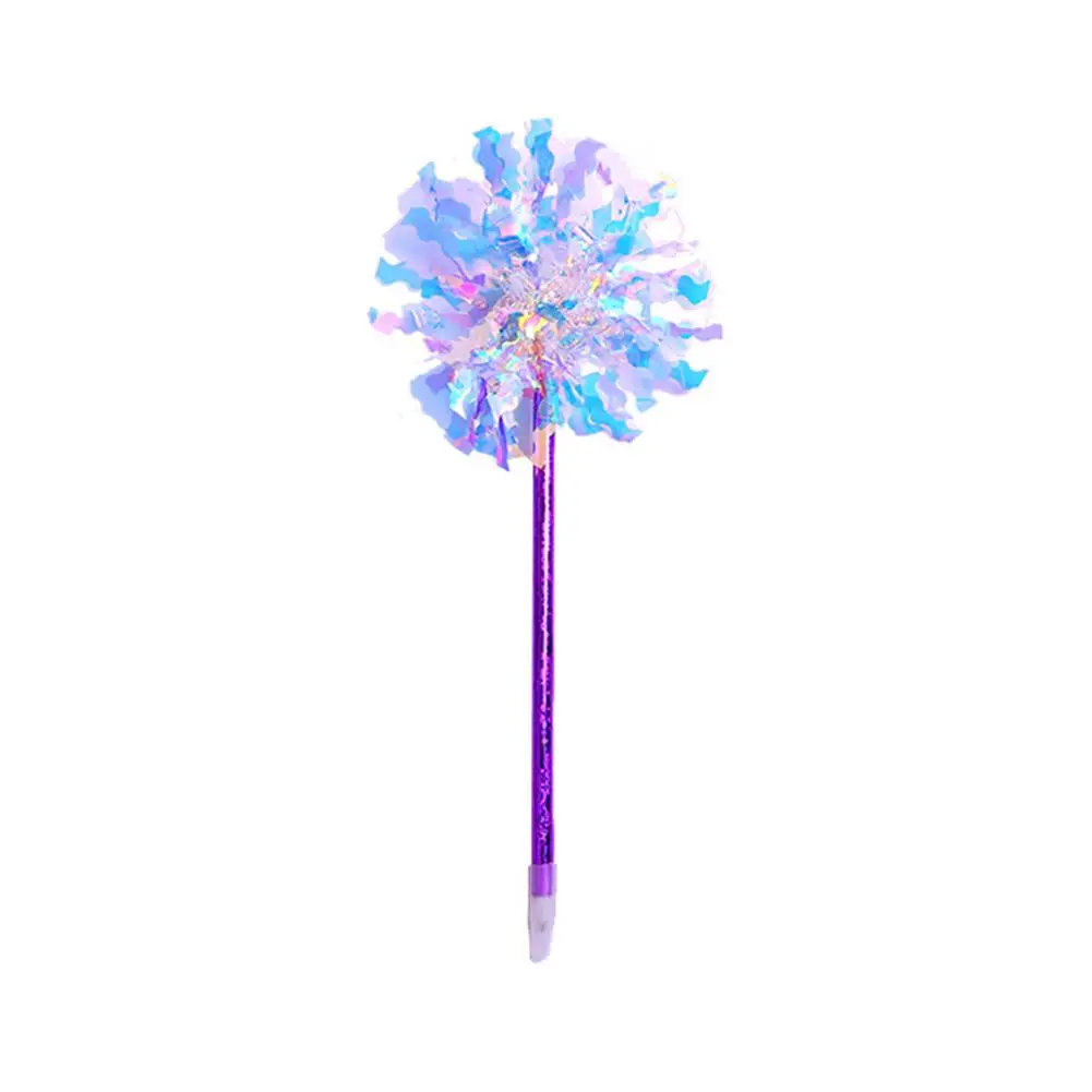 Ballpoint Pen Fashion 4Pcs 0.5mm Blue Ink Ballpoint Pen Iridescent Pompom School Writing Stationery