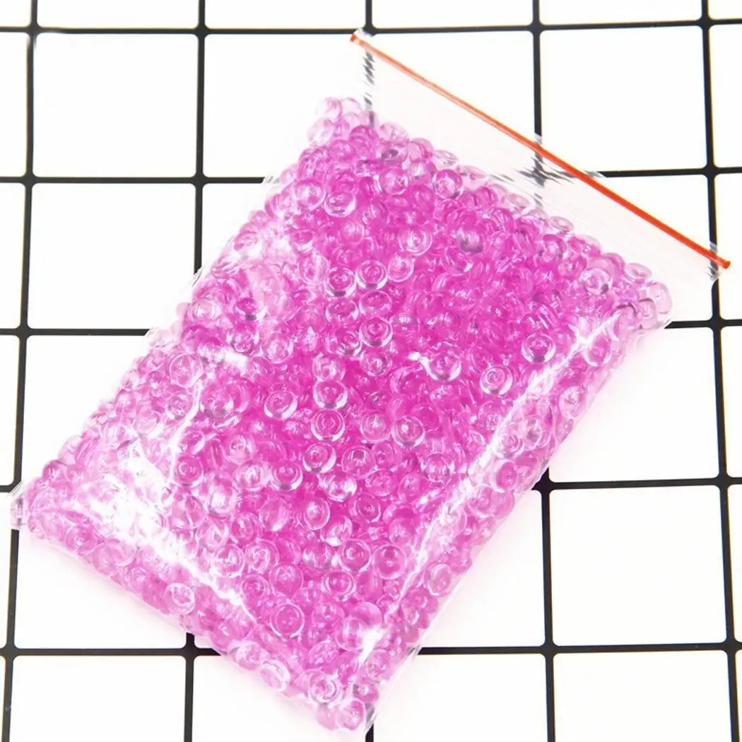Handmade 40g Safe Home Beads Flat Material 7mm Crystal Non-toxic Slime DIY non School Mud Casual etc Decoration toxic