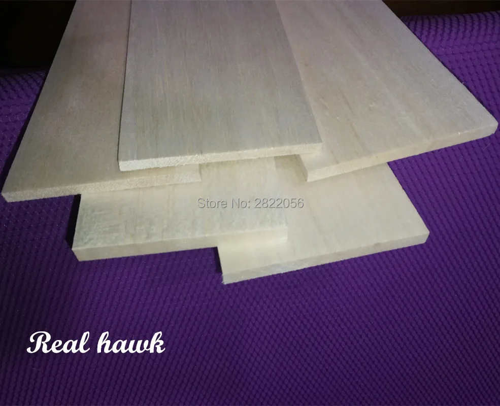 Деревянные листы 1/1x80x2/2/3/4/5 мм AAA + модель Balsa для самостоятельной сборки RC