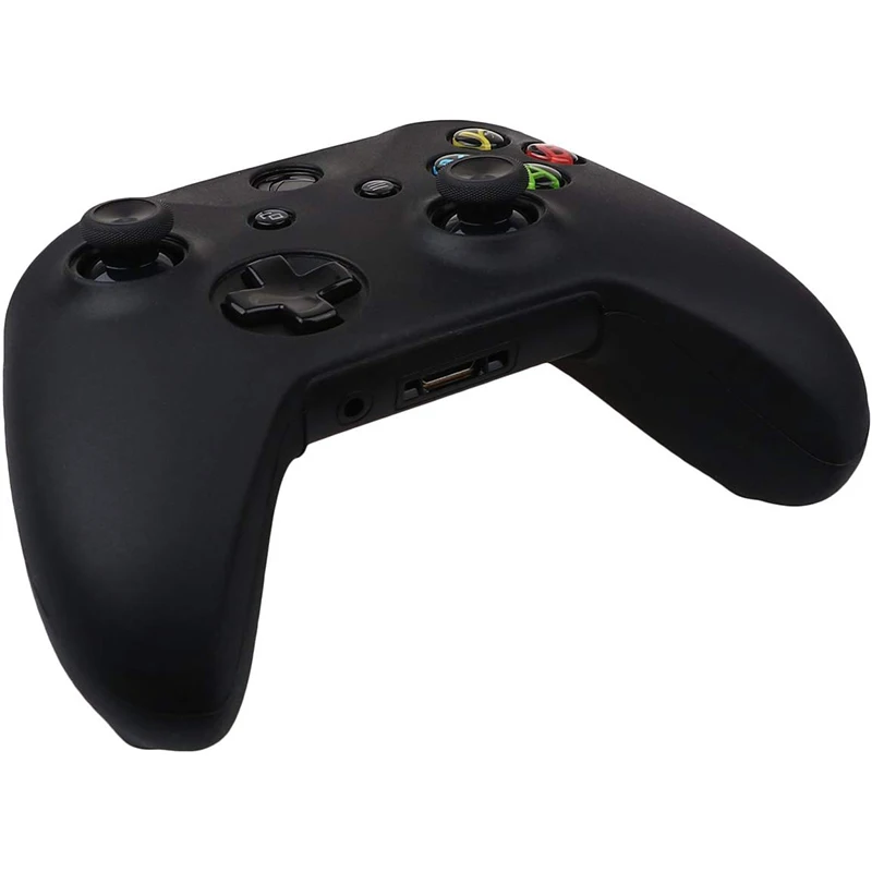 Силиконовый чехол для Microsoft Xbox One X & S контроллер 2 (черный и белый) с Pro Thumb Grips
