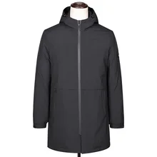 E200 модный мужской пуховик зимняя одежда мужской утолщенный пуховик с капюшоном Повседневная Теплая мужская парка