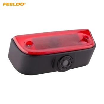 

FEELDO Car Brake Light CCD Rear View Camera With 7pcs IR light For Nissan NV200 Backup Parking Reversing Camera#5809