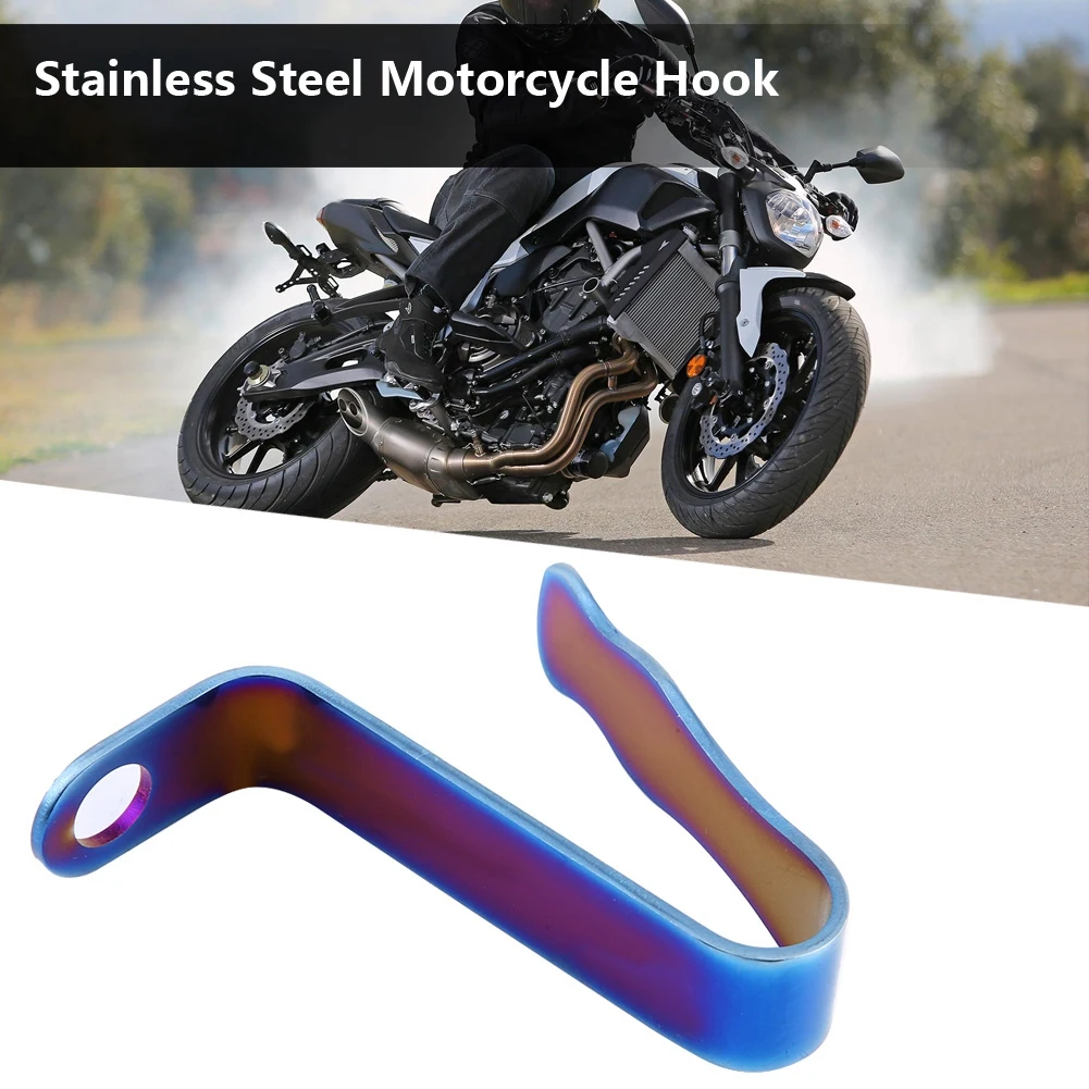 

Stainless Steel Motorcycle Hook 10mm for Kawasaki Z800 Z1000 Z900 ER6N Z650 BMW R1200GS LC Yamaha MT07 MT09 MT10